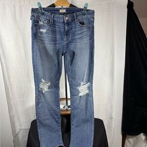 MOTHER Women's Skinny Jeans - Blue